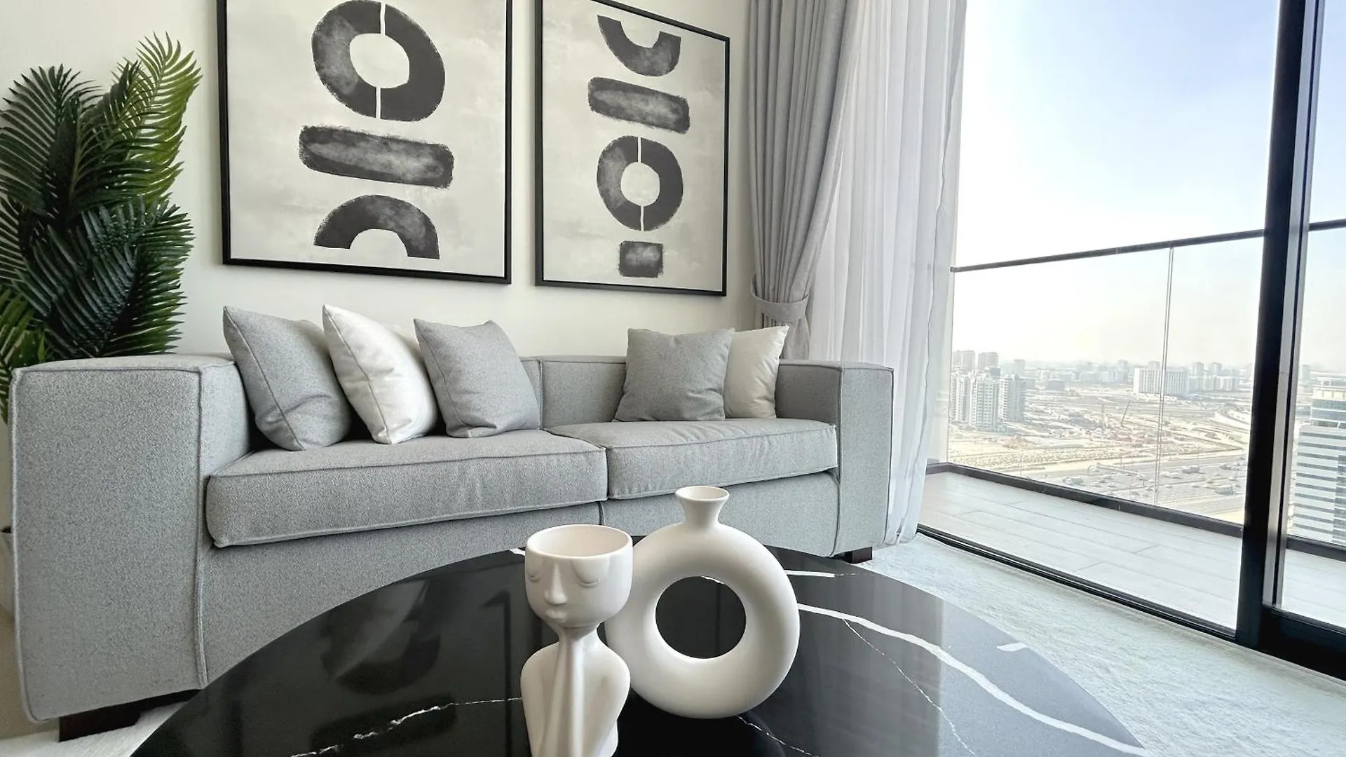 Brand New 1-Bhk In Jvc - Huge Balcony - Fully Eqpt Apartment Dubai 0*,  United Arab Emirates